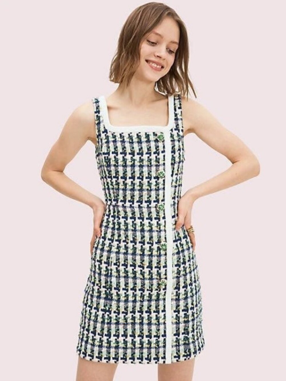 kate spade Juniper Mainline Pop Tweed Dress